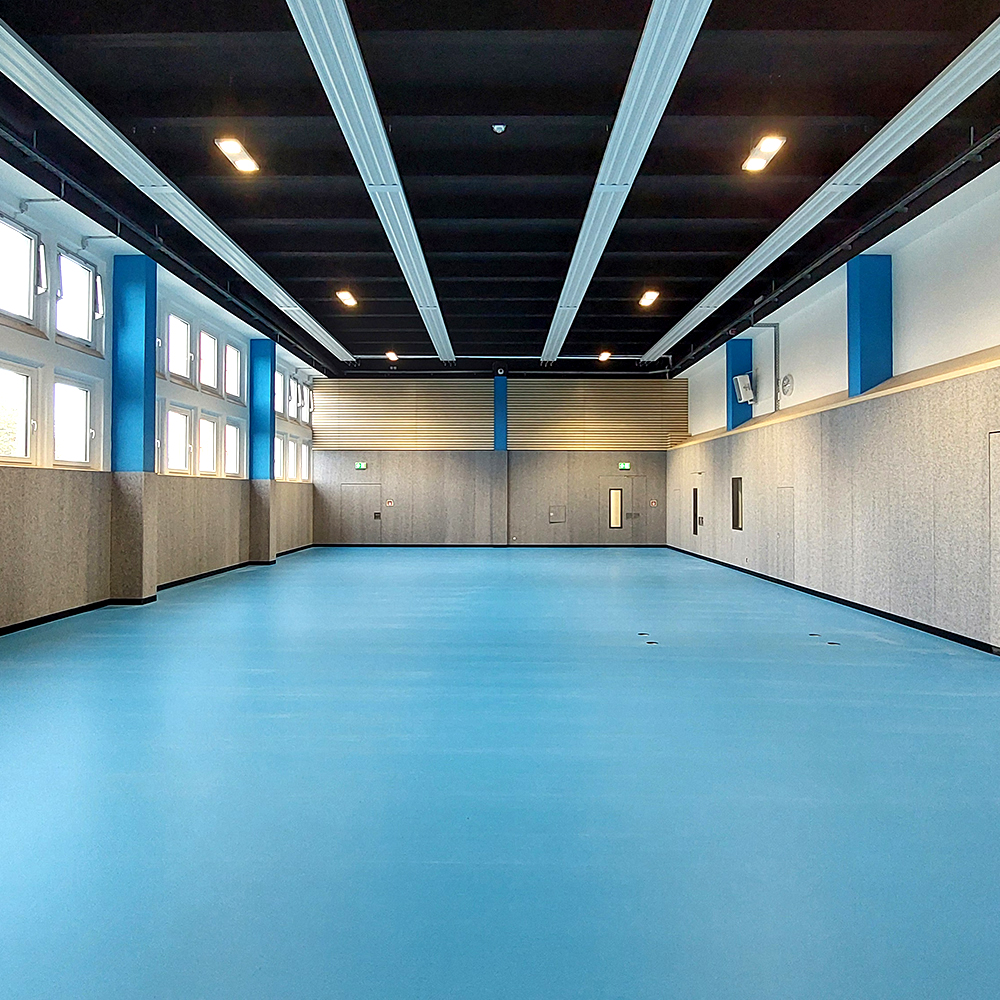 Sporthalle in Oelsnitz / V.