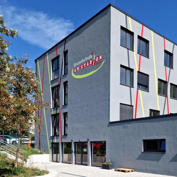 Schule in Oelsnitz / V.