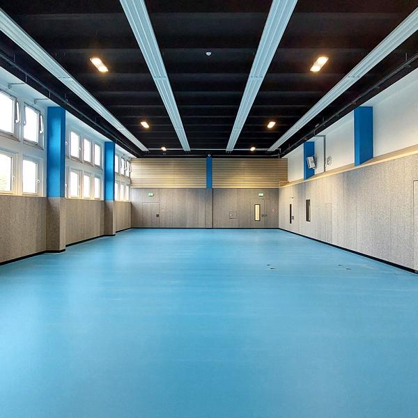 Sporthalle in Oelsnitz / V.